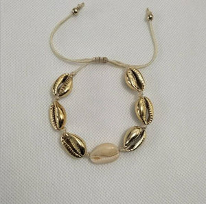 1pc Cowrie shell Bracelet femme Adjustable boho Macrame friendship Real Seashell Bracelet Mothers Day Jewelry Gift 8445-8450