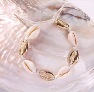 1pc Cowrie shell Bracelet femme Adjustable boho Macrame friendship Real Seashell Bracelet Mothers Day Jewelry Gift 8445-8450