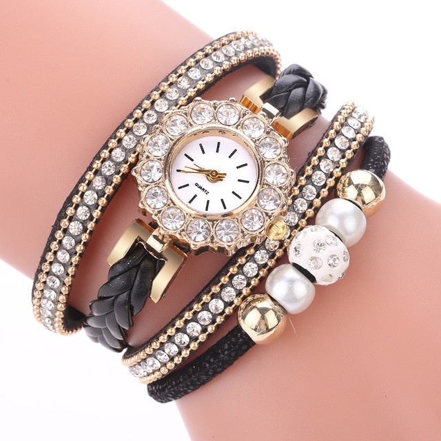 Womens Watches Luxury top brand Beautiful Fashion Bracelet Watch Ladies Watch Round Bracelet Watch 2019 femme gift reloj mujer S