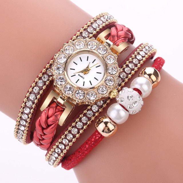 Womens Watches Luxury top brand Beautiful Fashion Bracelet Watch Ladies Watch Round Bracelet Watch 2019 femme gift reloj mujer S