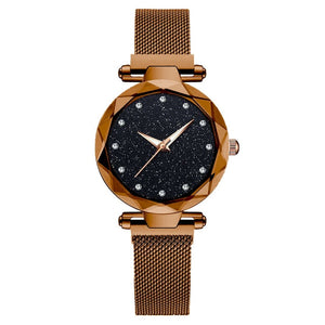 Luxury Women Watches Ladies Magnetic Starry Sky Clock Fashion Diamond Female Quartz Wristwatches relogio feminino zegarek damski