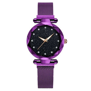 Luxury Women Watches Ladies Magnetic Starry Sky Clock Fashion Diamond Female Quartz Wristwatches relogio feminino zegarek damski