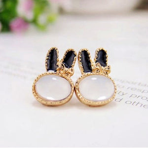 Hot Sell Fashion Earrings crystal jewelry Lovely Rhinestone Cat Earrings Cute Cat Stud Earrings For Women Girls Gift