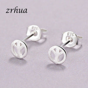 2019 Newest 925 Silver Needle Women's Jewelry Fashion Cute Chic Stud Earrings for School Girls Kids Lady Birthday Accessories