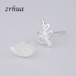 2019 Newest 925 Silver Needle Women's Jewelry Fashion Cute Chic Stud Earrings for School Girls Kids Lady Birthday Accessories