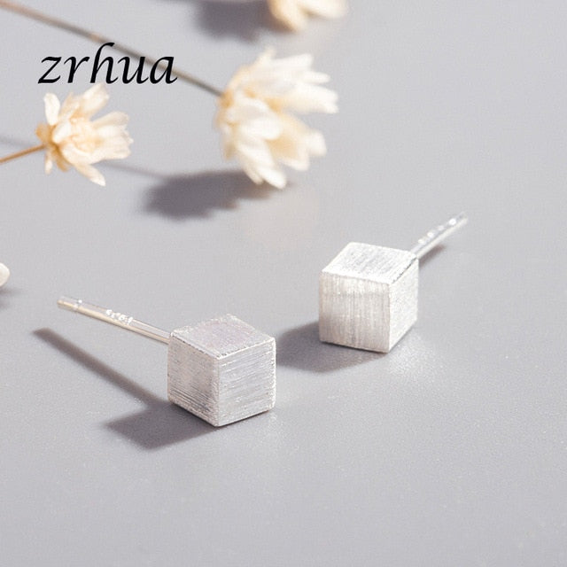 2019 Newest 925 Silver Needle Women's Jewelry Fashion Cute Chic Stud Earrings for School Girls Kids Lady Birthday Accessories