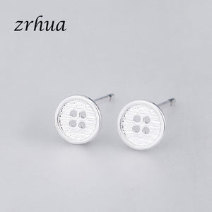 2019 Newest 925 Silver Needle Women's Jewelry Fashion Cute Chic Stud Earrings for School Girls Kids Lady Birthday Accessories