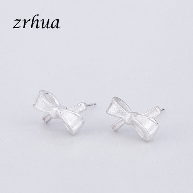 2019 Newest 925 Silver Needle Women's Jewelry Fashion Cute Chic Stud Earrings for School Girls Kids Lady Birthday Accessories