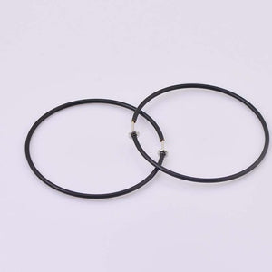 Hot diameter 4cm/5cm/6cm Ear Clips Rings Punk Women Non-Pierced Hoop Earrings Spring Goth Fake Clip-On Circle Earrings