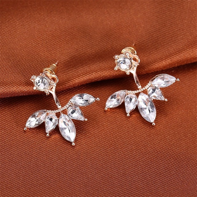 VKME Fashion Zircon Stud Earrings & Earrings Women's Party Gifts Geometric Cubic Zirconia Earrings Girls Earrings Jewelry