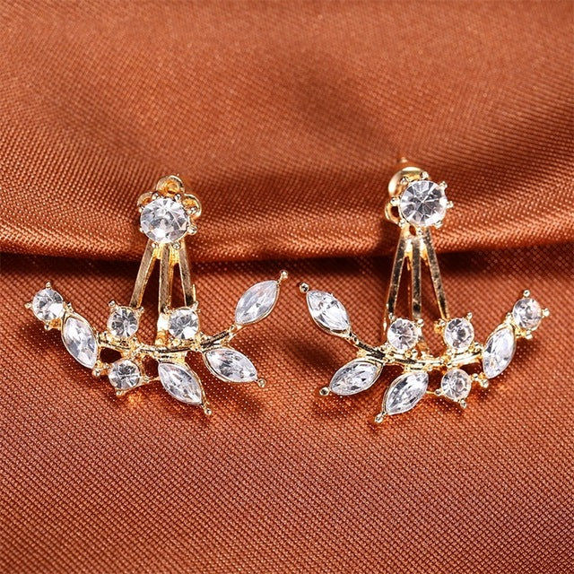 VKME Fashion Zircon Stud Earrings & Earrings Women's Party Gifts Geometric Cubic Zirconia Earrings Girls Earrings Jewelry