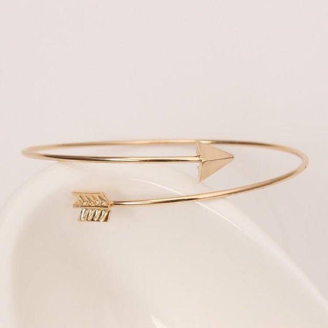 2019 Hot New Fashion Adjustable Crystal Double Heart Bow Bilezik Cuff Opening Bracelet For Women Jewelry Gift Mujer Pulseras