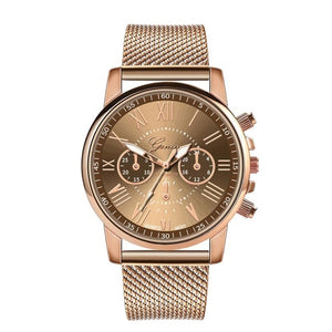 2019 New Woman Watches Analog Gold Dial Simple Ladies Quartz Wristwatch Featured Alloy Strap Top Brand Clock Horloge Dames@40