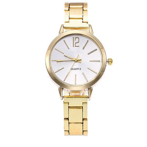 2019 New Stainless Steel Belt Women Watch Classic Minimalist Rose Gold Clock Alloy Analog Ladies Quartz Wrist Watches Relogio 4