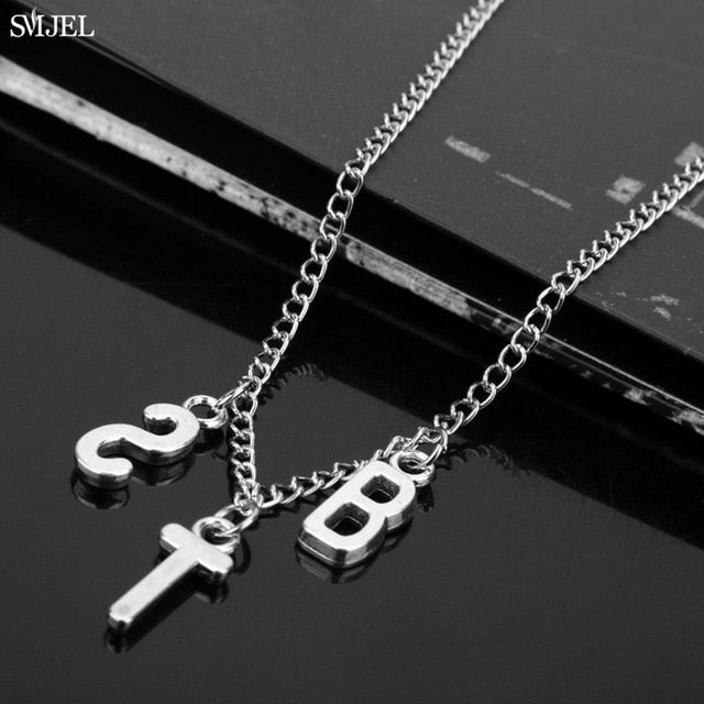 SMJEL BFF Jewelry KPOP Bangtnn Boys Jin SUGA j-hope Jimin Pendant Necklace ARMY Choker Necklace Women Men Love Yourself Accessor