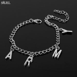 SMJEL BFF Jewelry KPOP Bangtnn Boys Jin SUGA j-hope Jimin Pendant Necklace ARMY Choker Necklace Women Men Love Yourself Accessor