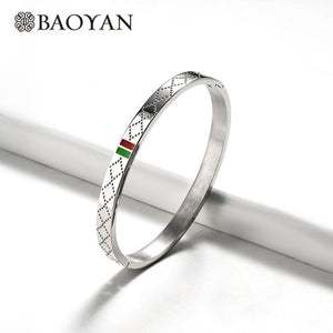 Baoyan Famous Brand Jewelry Wholesale Stainless Steel Jewelry Set Ring Necklace Bracelet Earrings Wedding Jewelry Sets For Women