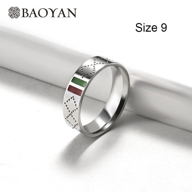 Baoyan Famous Brand Jewelry Wholesale Stainless Steel Jewelry Set Ring Necklace Bracelet Earrings Wedding Jewelry Sets For Women