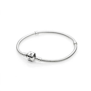 Snake Charm Bracelets For Women Superyne Gift Accessories for Beads Jewelry Party Gifts Fit Pandora Bracelet 16CM-22CM