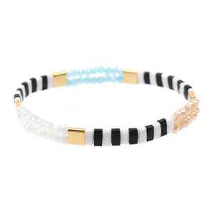 BOJIU 24 Colors Bohemian Miyuki Tila Beads Bracelets For Women Jewelry Gold Delica Beads Summer Beach Bracelet Lady Gift BC355