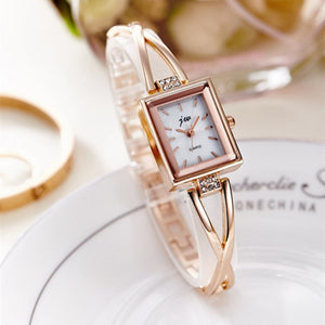 New Fashion Rhinestone Watches Women Luxury Brand Stainless Steel Bracelet watches Ladies Quartz Dress Watches reloj mujer Clock