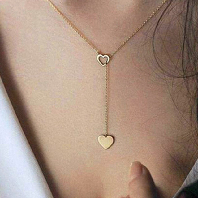 Fashion Alloy Women's Necklaces & Pendants choker necklace 2018 gold color crystal pendant necklace for women Gift wholesale