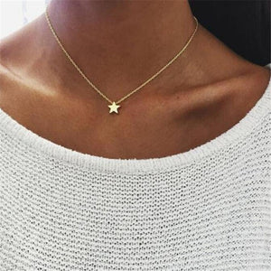 Fashion Alloy Women's Necklaces & Pendants choker necklace 2018 gold color crystal pendant necklace for women Gift wholesale