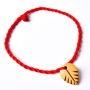 Hot Lucky Golden Cross Heart Bracelet For Women Children Red String Adjustable Handmade Bracelet DIY Jewelry