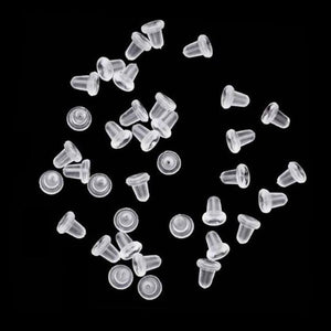 150 Piece Clear Clutch Earring Safety Backs For Fish Hook Earrings Bohemian Earrings Bijuteria Feminina Fashion Women Girl