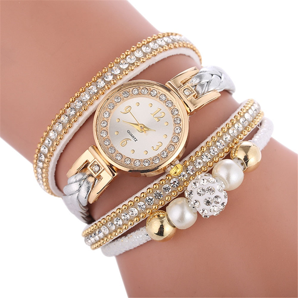 Womens Watches Luxury top brand Beautiful Fashion Bracelet Watch Ladies Watch Round Bracelet Watch 2019 femme gift reloj mujer S