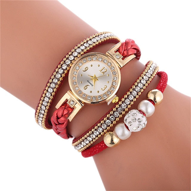 Womens Watches Luxury top brand Beautiful Fashion Bracelet Watch Ladies Watch Round Bracelet Watch 2019 femme gift reloj mujer S