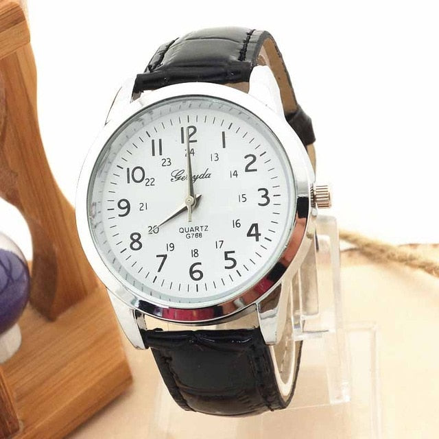 2019 Luxury Brand Watches Elegant Analog Luxury Sports Leather Strap Quartz Women Mens Wrist Watch Clock relojes para mujer A7